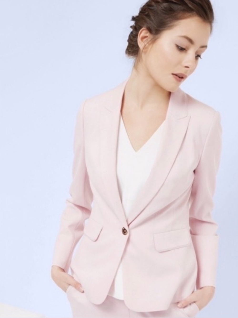 Ted Baker Pink Soreli Blazer